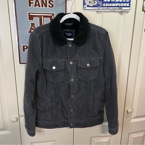 Abercrombie & Fitch Men’s Western Corduroy Jacket